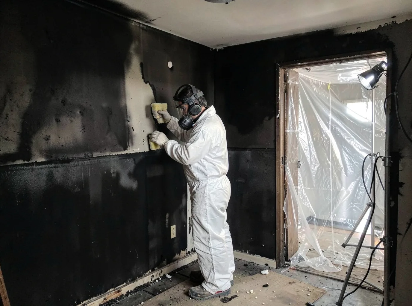 Fire Damage Restoration company in Watton, MI